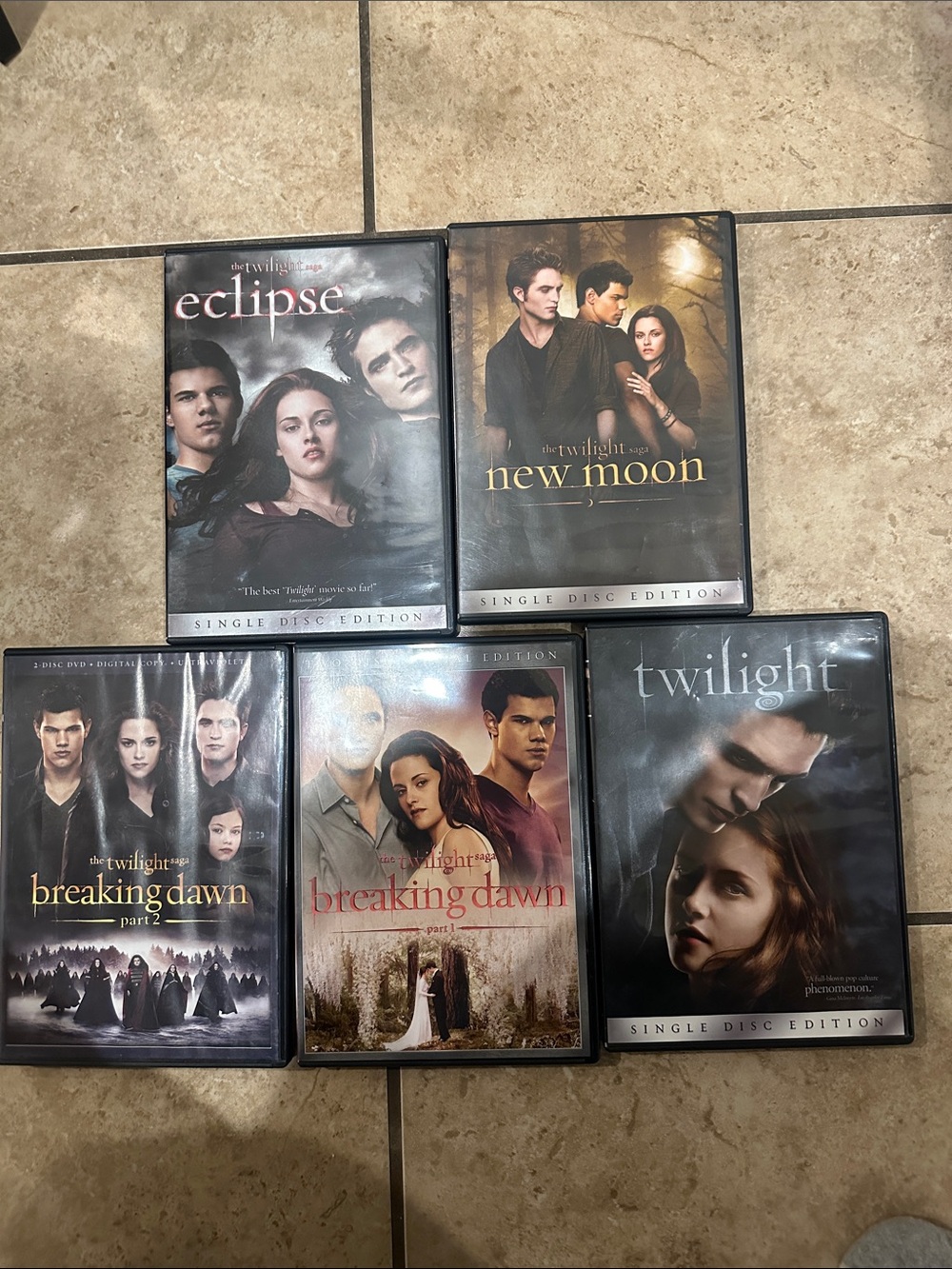 Twilight DVD Collection 📀
